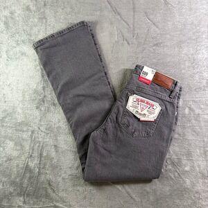 GUESS Jeans Womens Bootcut Gray Wash Denim Low Rise New With Tags Size 28